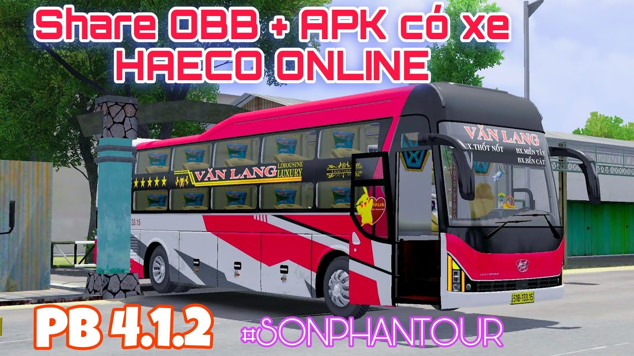 Share OBB × APK PB 4.1.2 đã Mod xe HAECO chạy online | PB 4.0.4 BUSSID ...