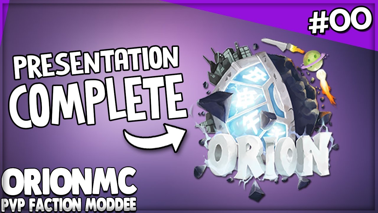 PR SENTATION COMPL TE du SERVEUR PVP FACTION MODD ORIONMC PR SENTATION COMPL TE du SERVEUR PVP FACTION MODD ORIONMC