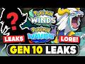 NEW GEN 10 LEAKS! Legendary Pokemon Lore &amp; New Character Details For Pokemon Winds &amp; Waves!