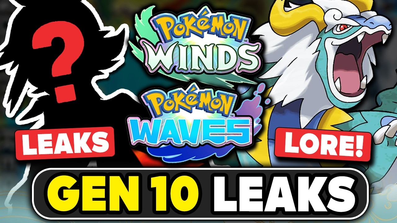 New Gen 10 Leaks Legendary Pokemon Lore And New Character Details For 