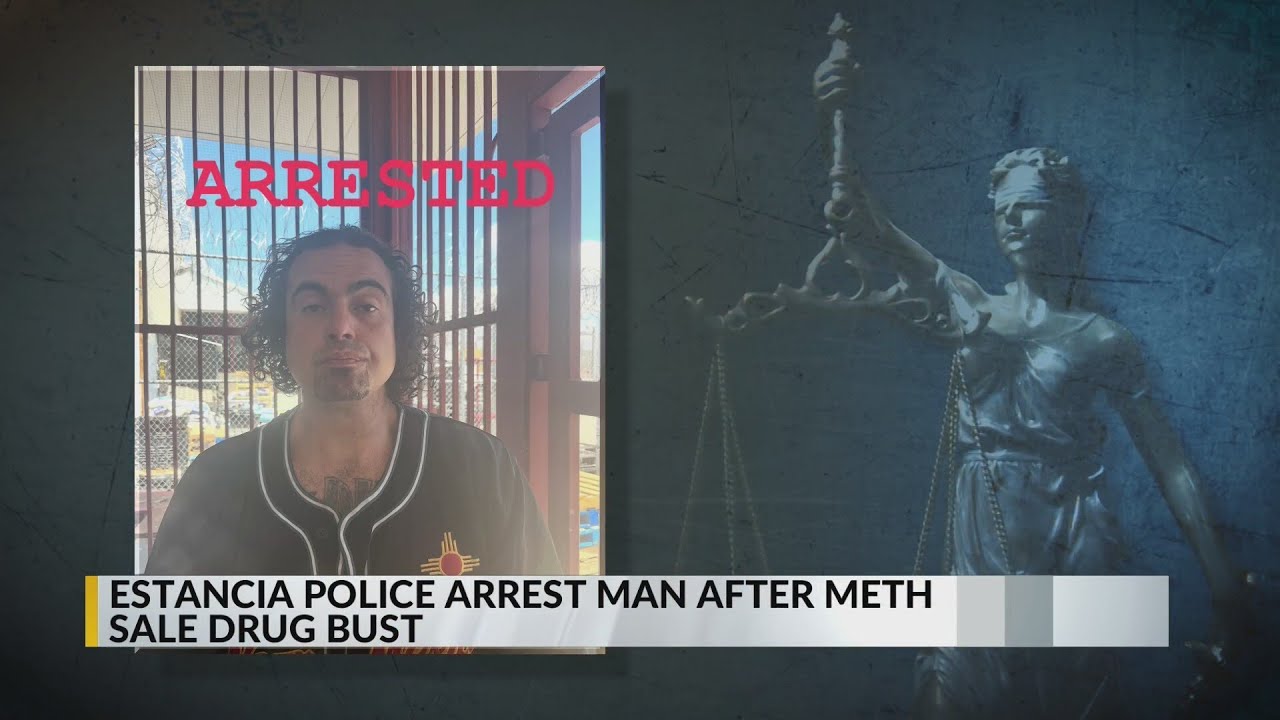 Estancia man charged with trafficking meth - YouTube