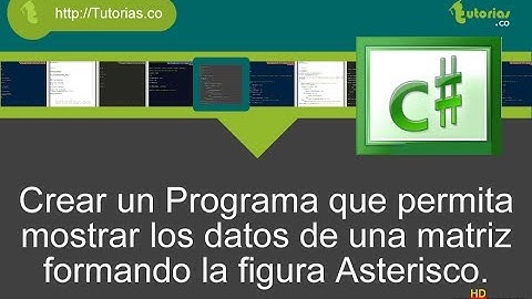 arrays -- visualStudio c#(imprimir fila, columna y diagonales figura asterisco)