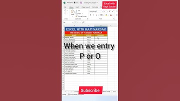 how to use wingdings 2 for Data Mark - #excelwithbapisardar #bapisardar #easyexcel #msexcel