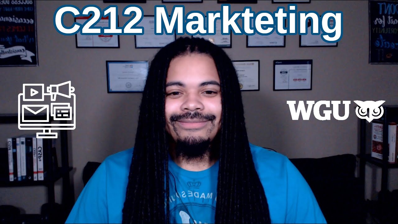 WGU | C212 Marketing ✅