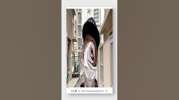 Liquify Web Camera / Three.js & GLSL / Shorts ver
