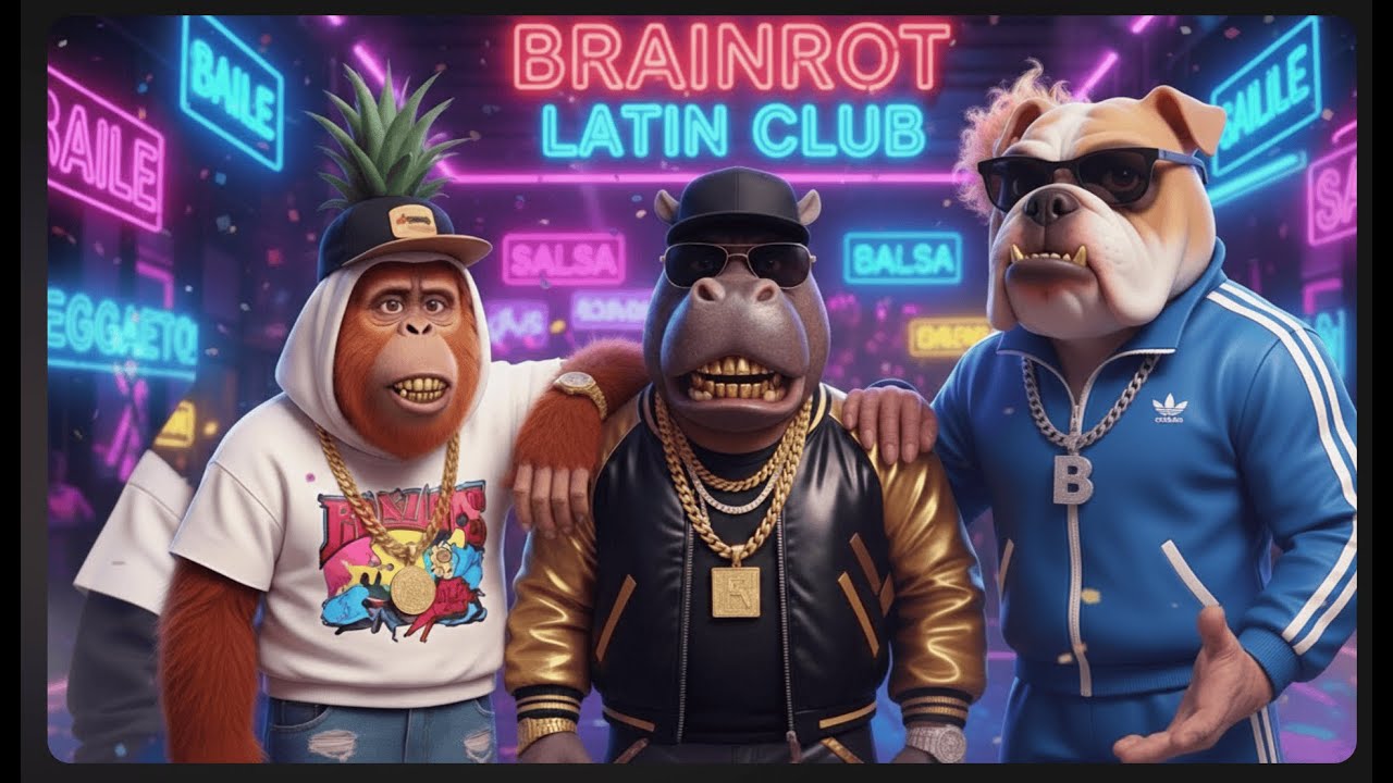 Brainrot Song (Latin Beat) Meme Vibes | Brainrot Beasts - YouTube