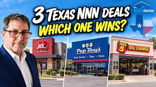 Why invest in Texas? || Great deals in Texas || Pep Boys || Jack N the Box || Take 5 Oil ||