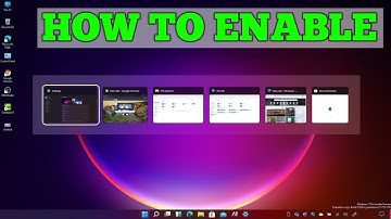 How to Enable Windows New ALT+TAB on Windows 11 22526