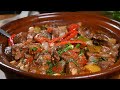 فخارة اللحم التركية سهلة ورووعة للحم الخروف أو البقر Easy One Pot Turkish Meat Recipe 