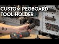 Bosch FlexiClick Pegboard Holder - 3D Printed!