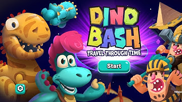 “Epic Dino Battles Through Time! 🦖🔥 | Dino Bash Gameplay Walkthrough