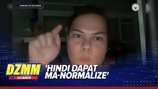 VP Duterte kill threat vs Marcos a clear violation - spokesman | DZMM TeleRadyo