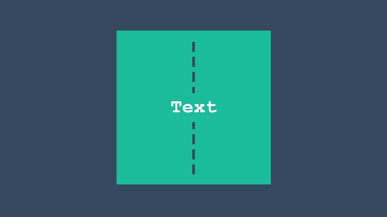 How to Vertically Align Text by Using CSS (line-height) 