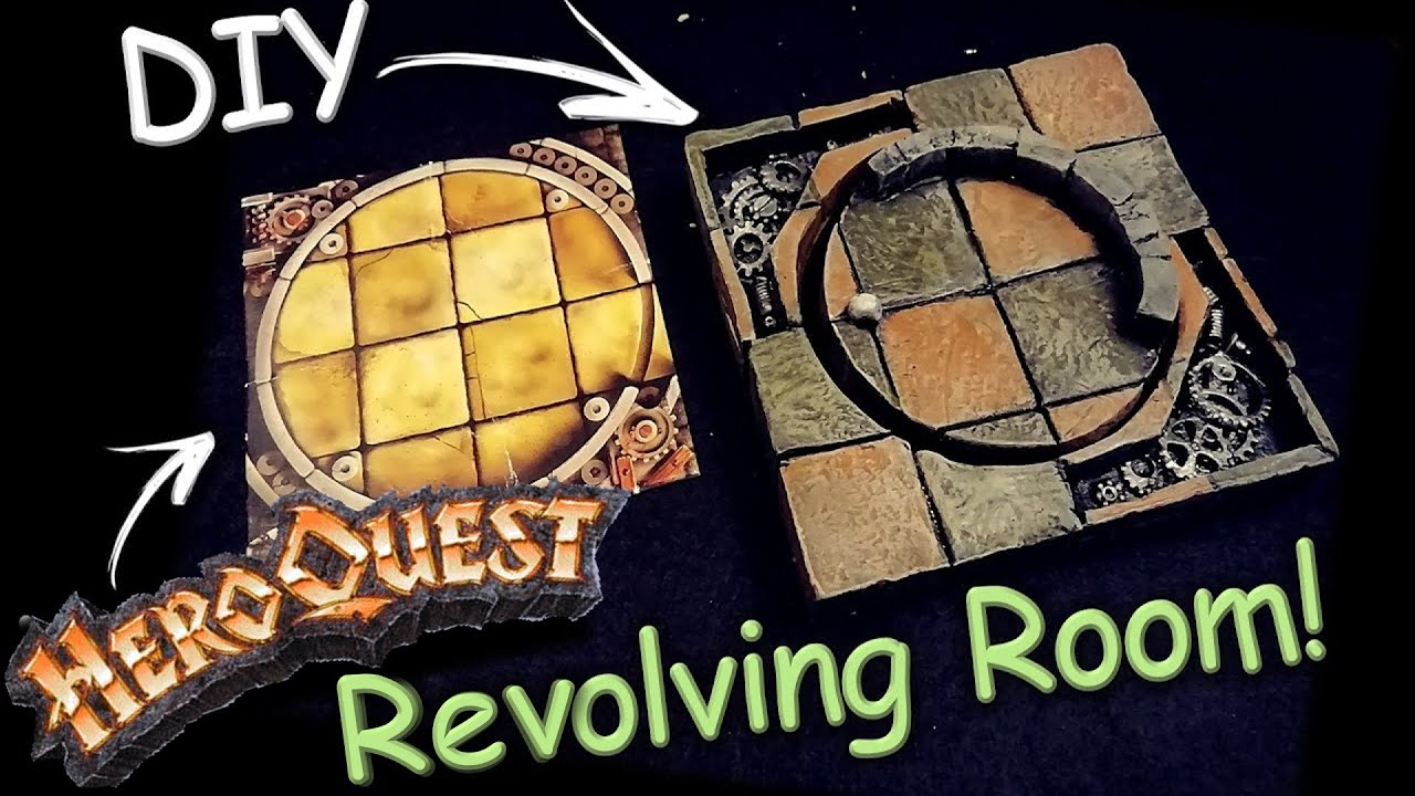 Heroquest Revolving Room! | DIY - YouTube