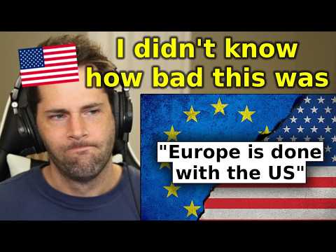 American Reacts to "The Story of Europe's Rupture With the U.S."