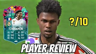AURELIEN TCHOUAMENI (96) LEVEL UP ! PLAYER REVIEW | FIFA 23 ULTIMATE TEAM