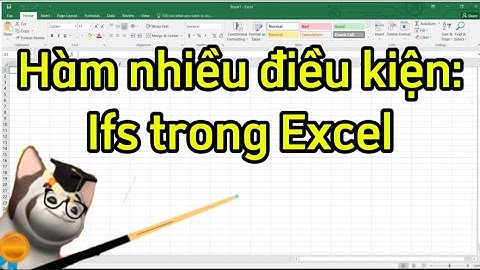 Hàm nhiều điều kiện Ifs trong Excel |Huy hóm hỉnh