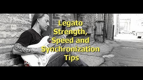 Legato Strength, Speed and Synchronization Tips - Live Stream with Steve Stine