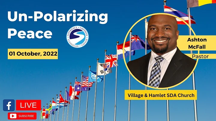 "Un-Polarizing Peace" ~Pastor Ashton McFall