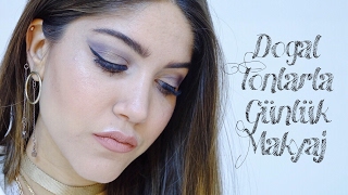 Lila & Altın Günlük Makyaj Büşra Güler