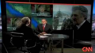 Captured Radovan Karadzic Courtesy Of Cnn