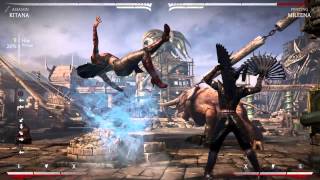 MKX: Kitana assassin bnb 31% midscreen meterless