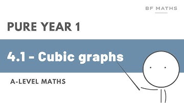 A-Level Maths | Pure Year 1 | 4.1 - Cubic graphs Walkthrough | Edexcel
