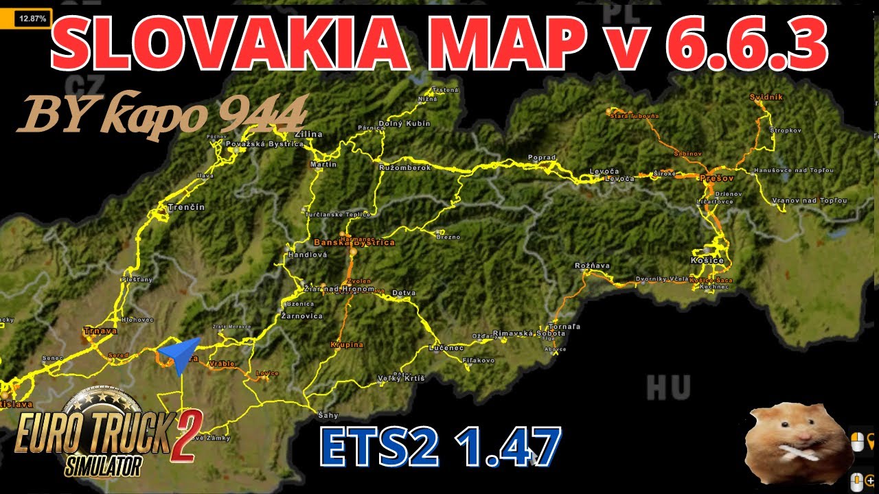 ETS2 1 47 Slovakia Map By Kapo944 V 6 6 3 Free Or 13 6 VIP Version 1 6 ets2-1-47-slovakia-map-by-kapo944-v-6-6-3-free-or-13-6-vip-version-1-6