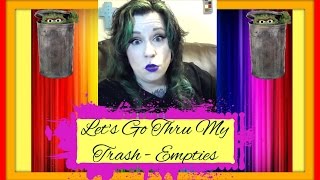 LETS GO THRU MY TRASH - EMPTIES & REVIEWS - CHRISTINELEE314