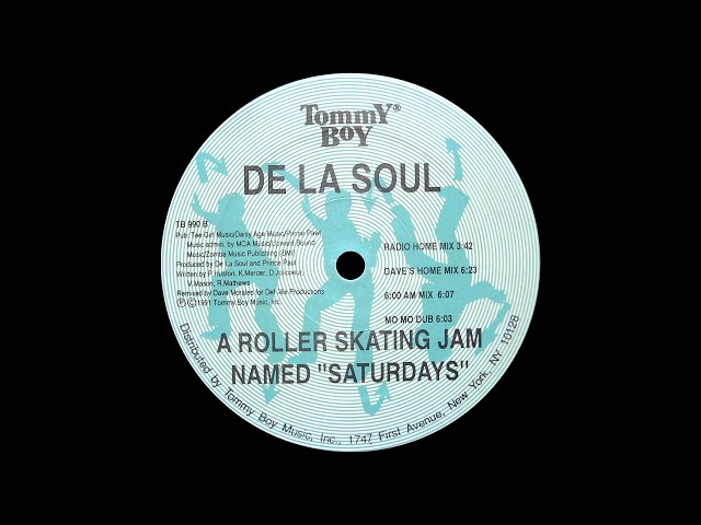De La Soul - A Roller Skating Jam Named 