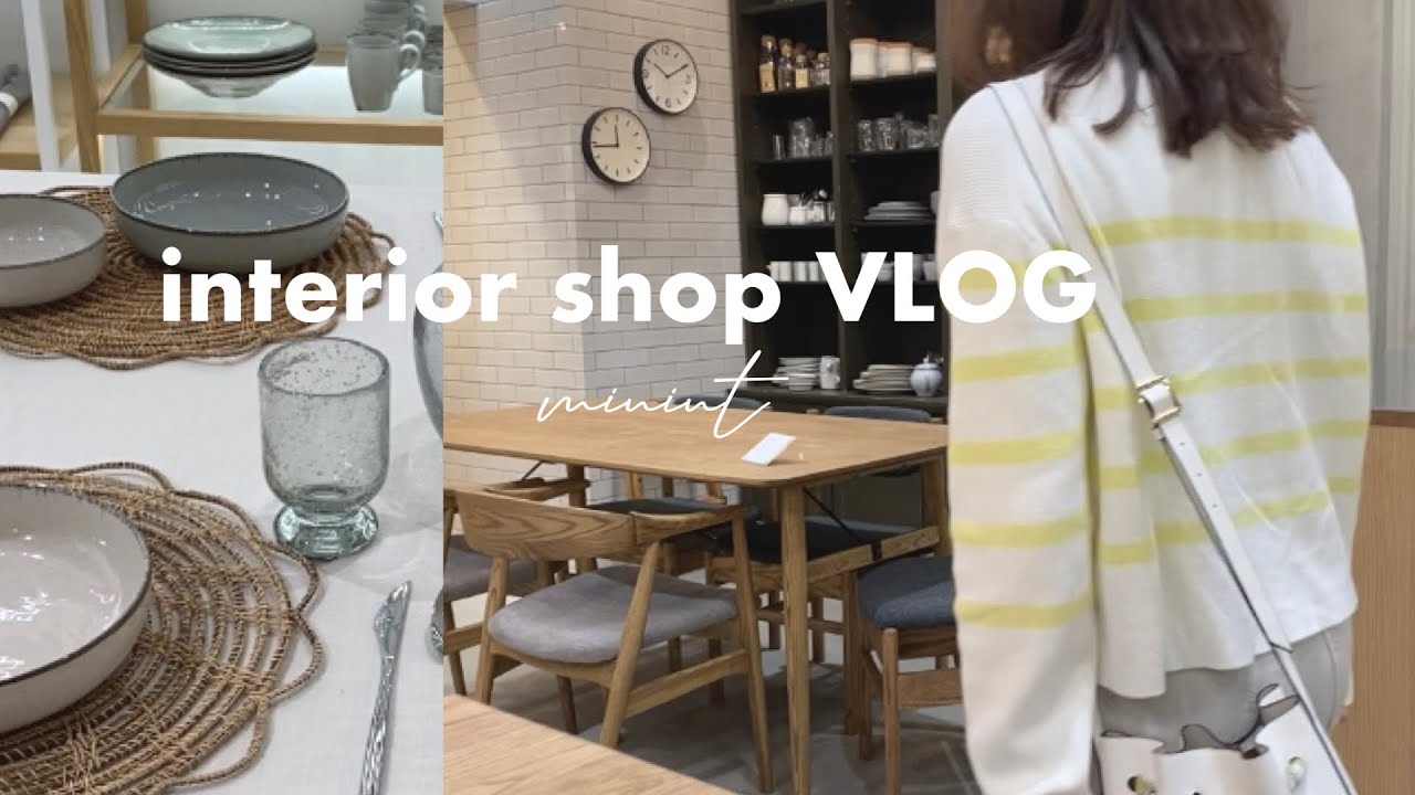 【vlog】名古屋・栄のインテリアショップ4店を巡る🛋｜名古屋飯ランチ｜夫婦デート｜a day in my life