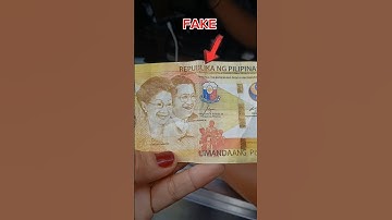 Fake Money VS Real Money