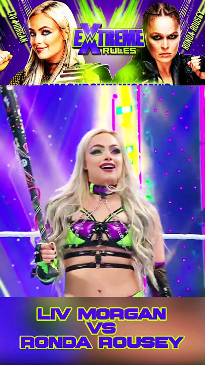 Liv Morgan vs Ronda Rousey - Extreme Rules 2022 Highlights #wwe #livmorgan #rondarousey #divas