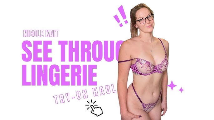 NEW SEE THROUGH LINGERIE REVIEW 