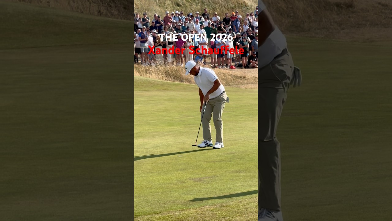 Xander Schauffele Hole 8 Putt | The Open 2026 Round 1｜ザンダー