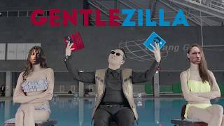 Gentlezilla Gentleman And Godzilla Mashup