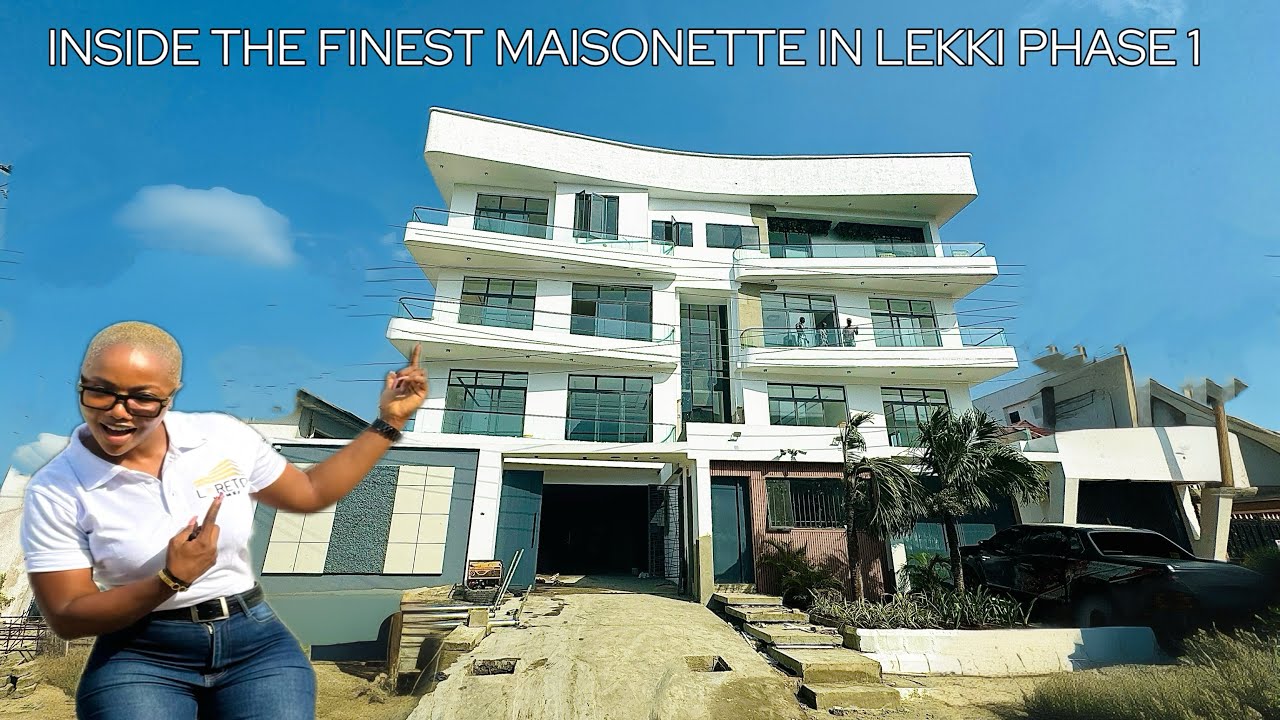 Inside the most finest and luxury Maisonette apartment in lekki phase 1 Lagos Nigeria