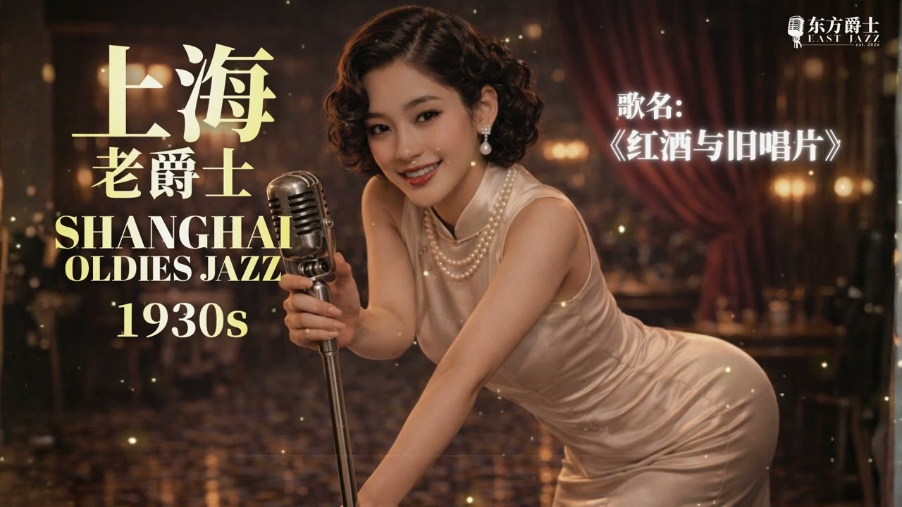 《红酒与旧唱片》 |   上海老爵士适合睡眠/轻松/睡眠/读书/工作 - ShangHai Oldies Jazz for Relaxing/Sleep/Study/Work