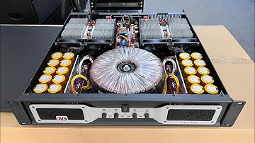 Main đẩy 4 kênh x 1600W cân nguyên dàn âm thanh sự kiện - 0938884126 - RuBy R4x1800S