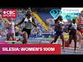 MEET RECORD In Women S 100m Final At Wanda Diamond League Meet In Silesia CBCSports 