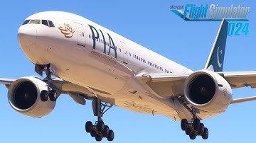Flight Simulator B777-200ER | Karachi - Jeddah | MSFS 2024 PIA Full Flight for Hajj 2025