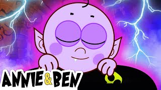 Vampire's Sleeping Baby on a Halloween Night | Halloween Songs for Kids by Annie and Ben