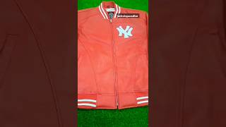 NY Yankees Supreme Leather Jacket #leatherjacket #supreme #yankees #NY #trending #reels #shorts Content