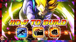 HOW TO BUILD! SEZA LR PHY Super Saiyan Trunks Teen Hidden Potential Guide  DBZ: Dokkan Battle