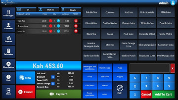 BILLING SOFTWARE IN MICROSOFT ACCESS FOR RESTAURANTS