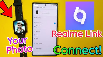 How To Connect With Realme Link App | Realme Link App | Realme Link App Connect To Realme Smartwatch