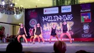 Philippine Hip Hop International Regionals Semi Finals Davao 2014 - URBAN MYX