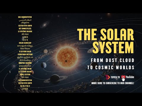 The Solar System: From Dust Cloud to Cosmic Worlds