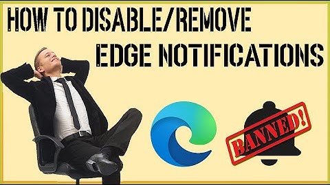 How To Turn Off Website Notifications (Virus) Microsoft Edge Chromium Windows 11/10/8/7?
