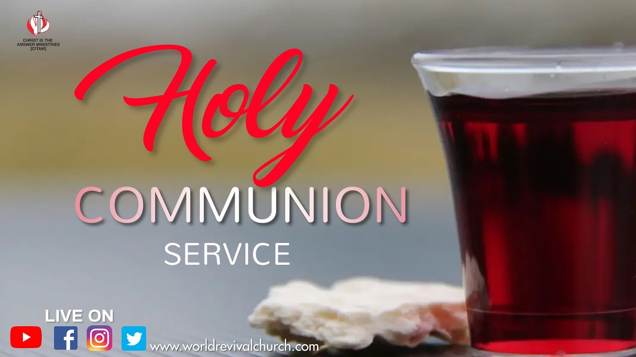 WELCOME TO OUR HOLY COMMUNION SERVICE || 1ST OCTOBER 2023 || - YouTube